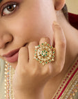 Saurea Jadau Ring