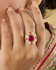 Aishra Jadau Ring