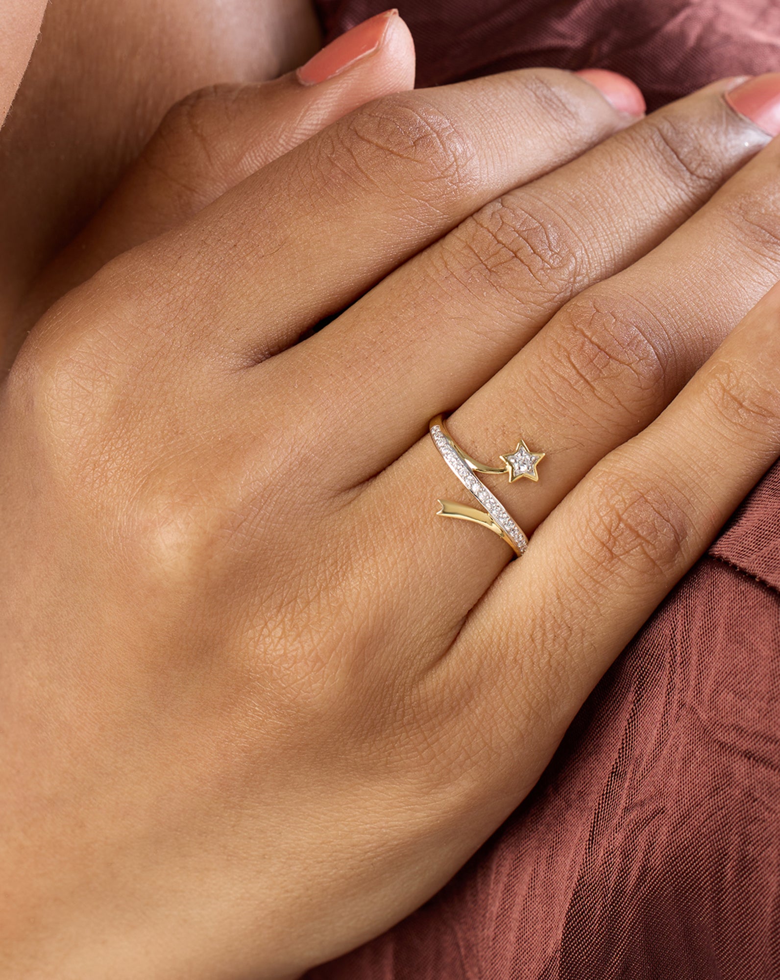925 Sterling Silver Star Ring – Indinoor
