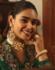 Punjabi Jadau Choker Necklace Set