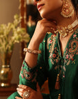 Punjabi Jadau Choker Necklace Set