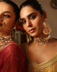 Punjabi Jadau Choker Necklace Set