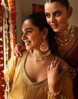 Punjabi Jadau Choker Necklace Set