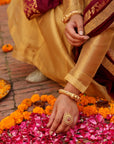 Temple Wheel Statement Ring