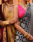 Gold Rozana Temple Bangles