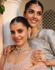 Pearl Zirconia Necklace Set