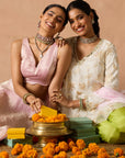 Gold Kundan Rani Statement Ring