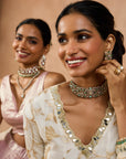 Manik Panna Choker Necklace Set
