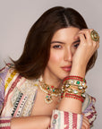 Avyara Kundan Bangle