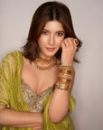 Temple Pearl Bangles
