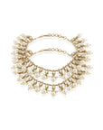 Gold Kundan Payal Anklet