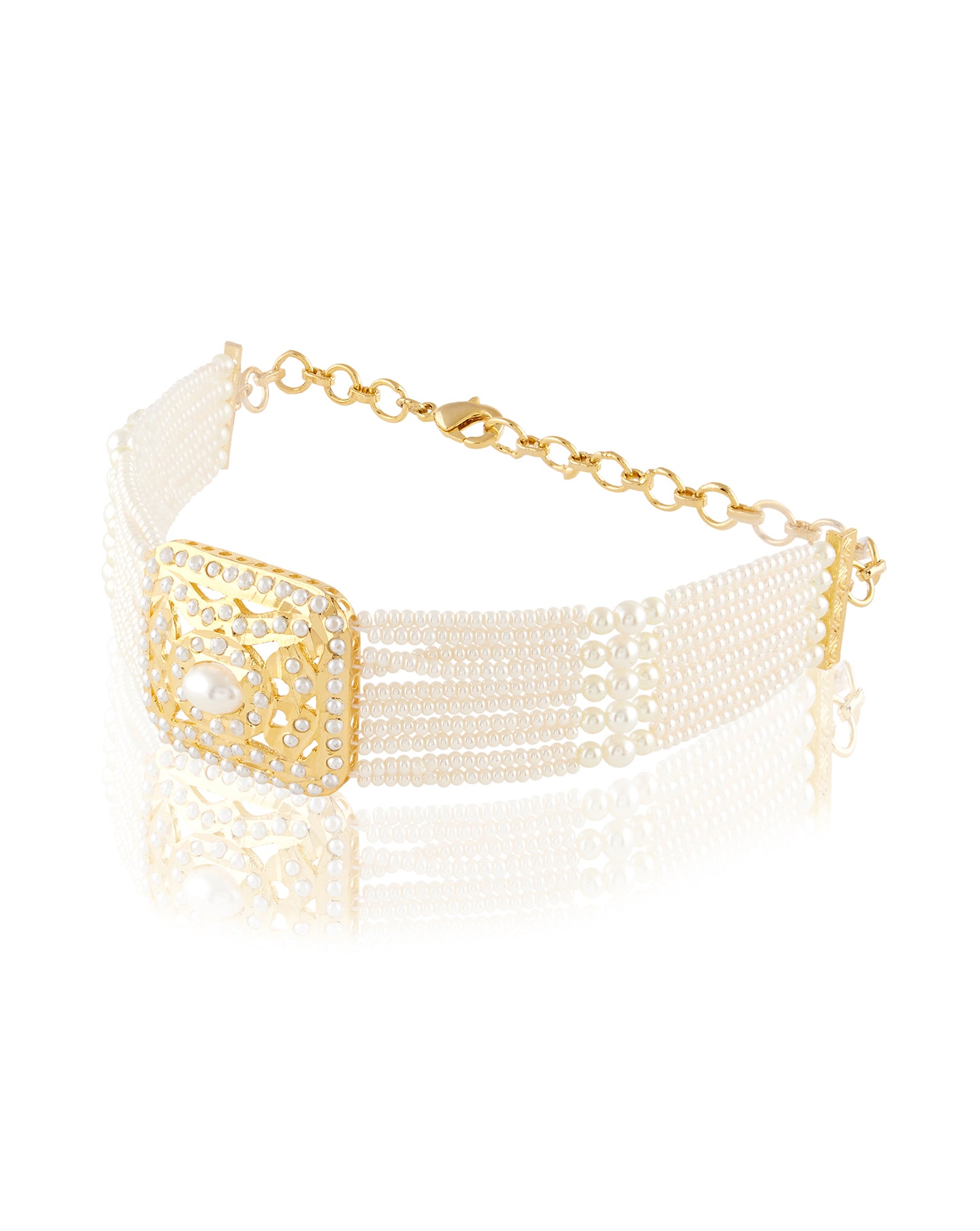 Jasmine Punjabi Jadau Bracelet