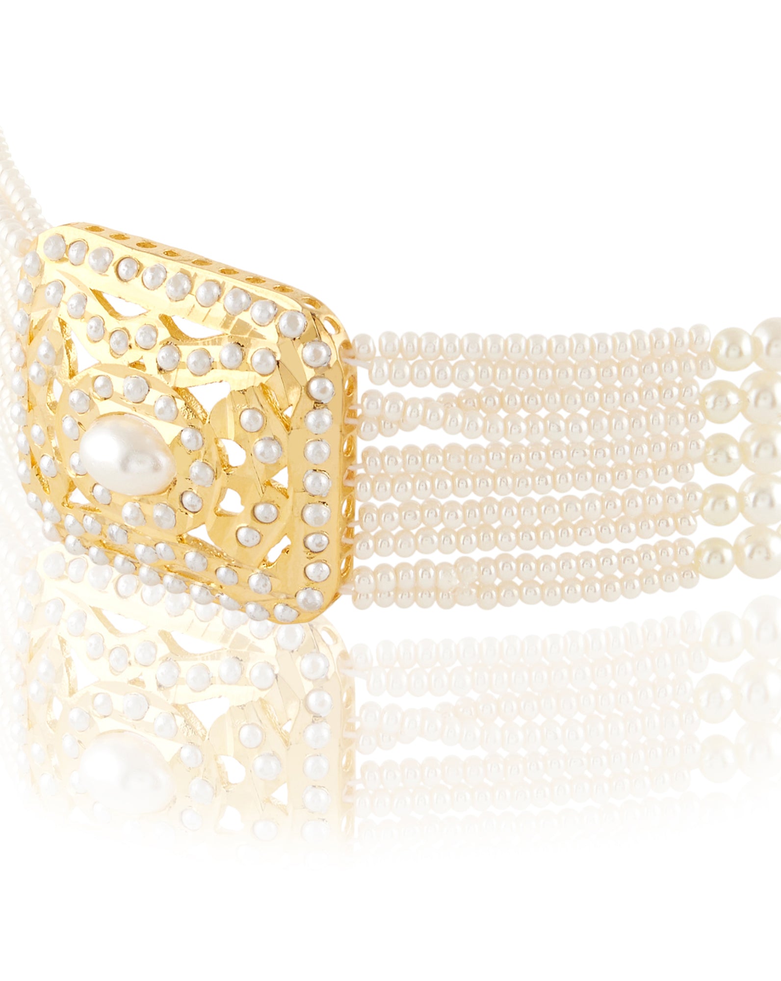 Jasmine Punjabi Jadau Bracelet