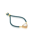 Neela Kundan Polki Rakhi Bracelet