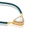 Neela Kundan Polki Rakhi Bracelet