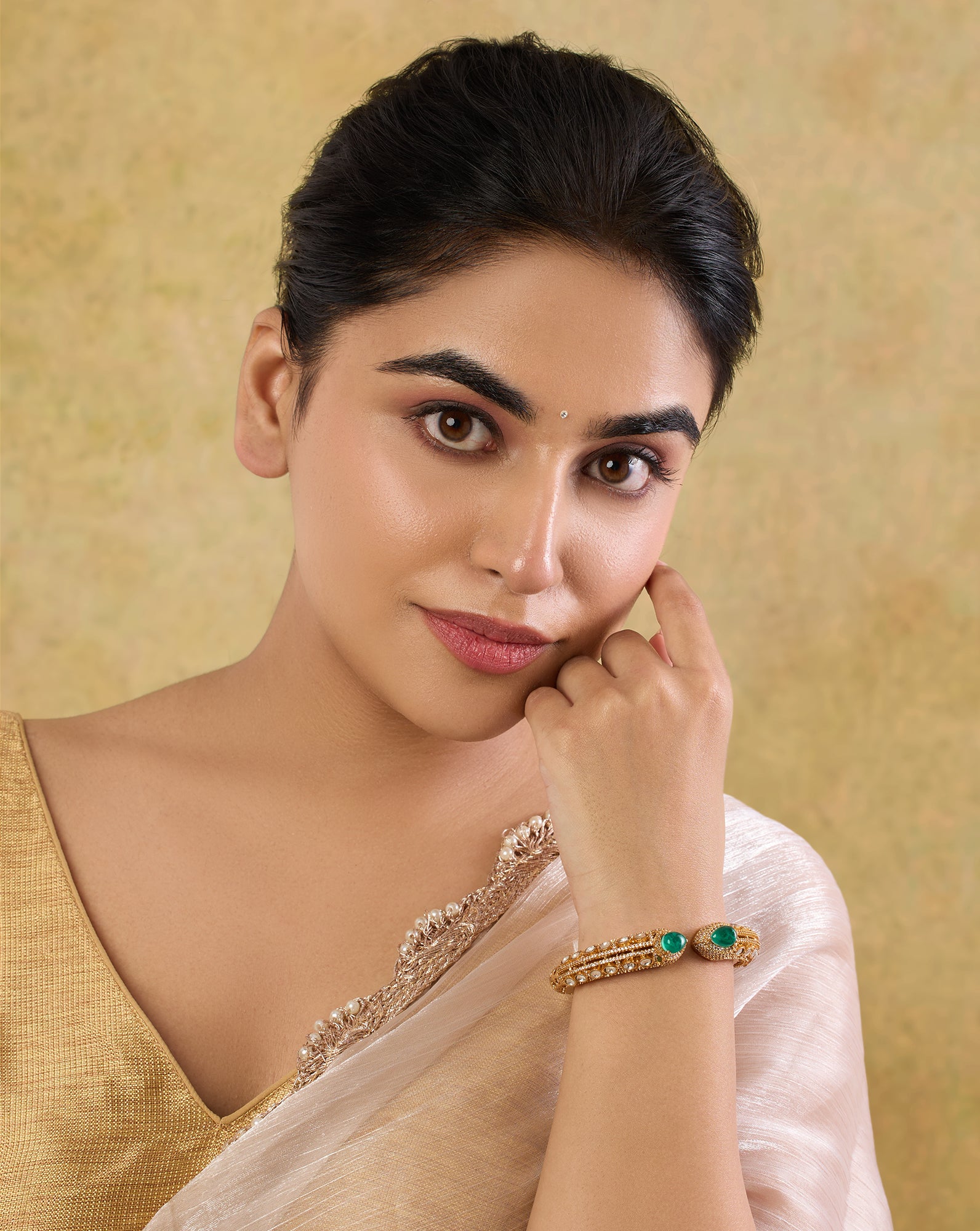 Teyra Kundan Polki Bangle