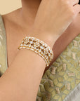 Thyra Kundan Polki Bangle