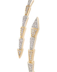 Serpen Zircon Openable Bangle