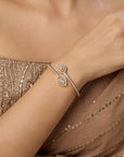 Araz Zircon Openable Bangle