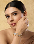 Mishaya Zircon Openable Bangle
