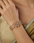 Anvani Zircon Openable Bangle