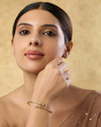Vairika Zircon Openable Bangle