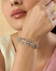 Nayira Zircon Openable Bangle
