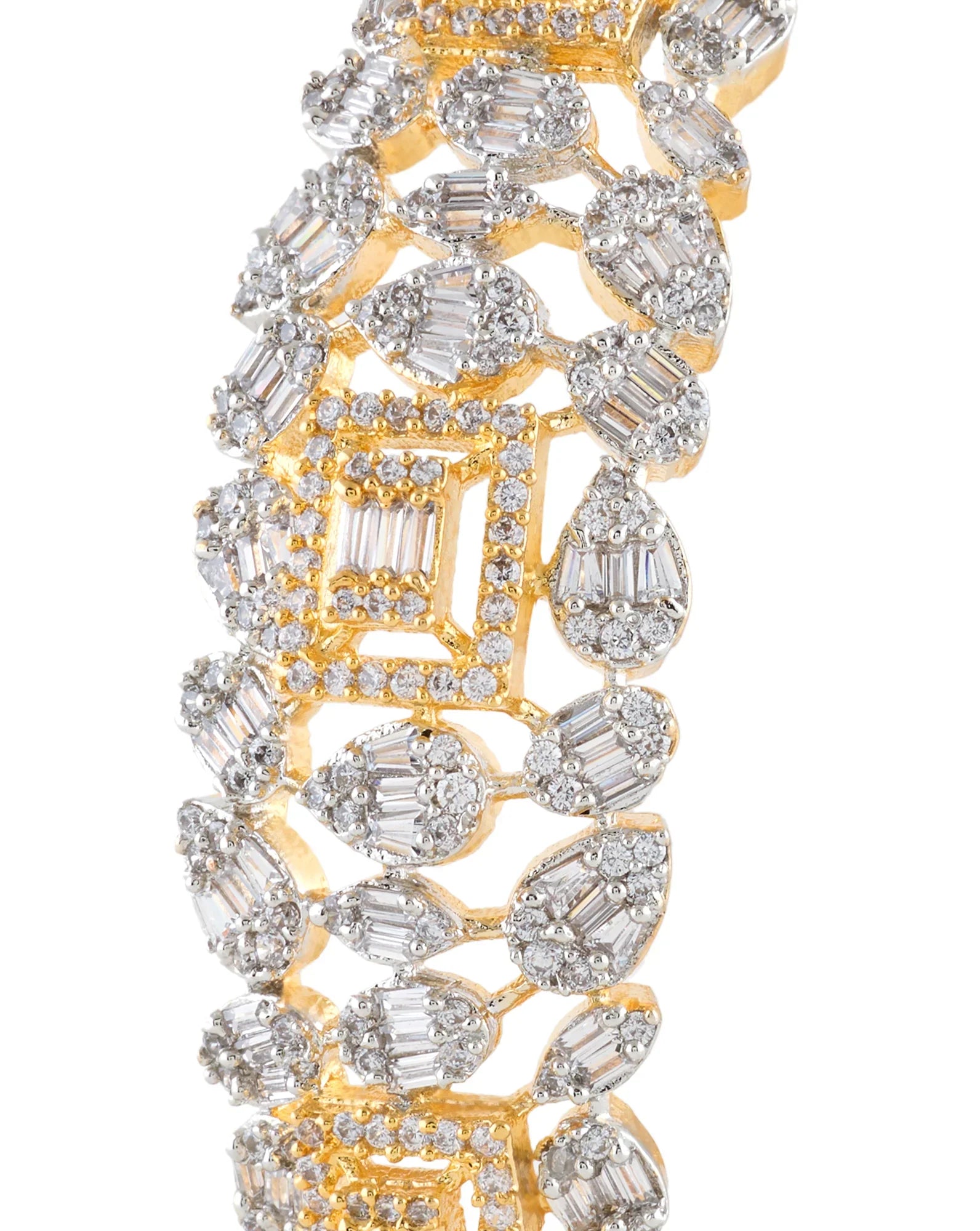 Nayira Zircon Openable Bangle