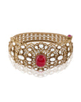 Renooka Kundan Polki Bangle