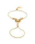 Kundan Polki Gold Haath Phool for Women
