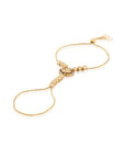 Kundan Polki Gold Haath Phool for Women