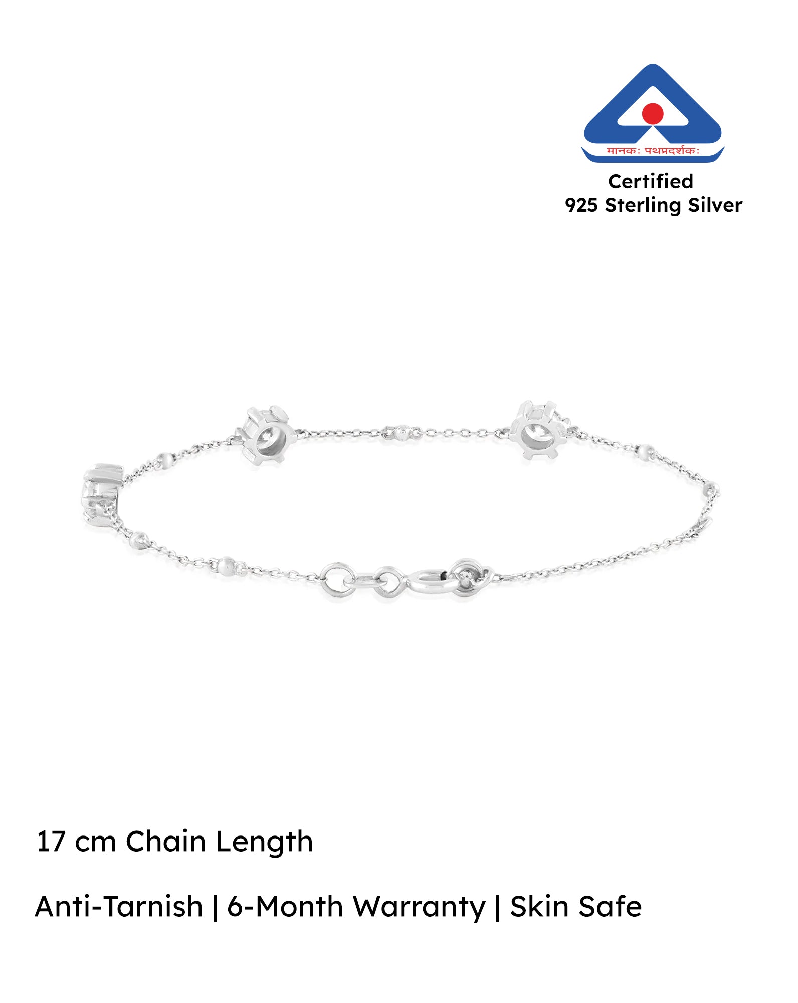 Rova Everyday 925 Silver Bracelet