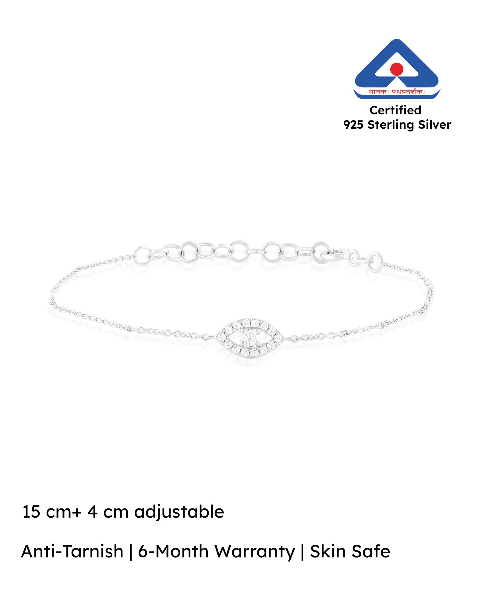 Kyno Everyday 925 Silver Bracelet