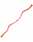 Rudraksh Red Yellow Traditional Rakhi