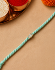 Minimal Red Traditional Rakhi