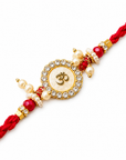 Om Red Traditional Rakhi