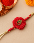 Om Red Thread Traditional Rakhi