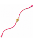Gold Ganesha Red Traditional Rakhi