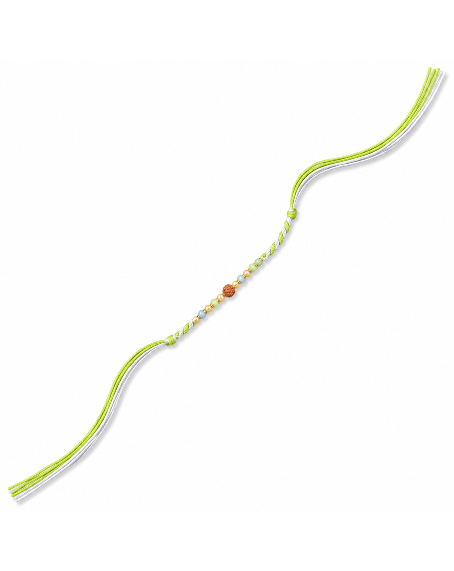 Pearl Maroon Traditional Rakhi