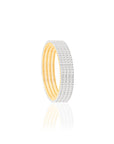 Double Zirconia Bangles