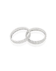 White Zirconia Jaali Bangles