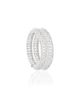 Zirconia Bangle Pair