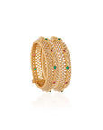 Temple Jaali Bangle Set