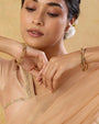 Gold Rozana Temple Bangles