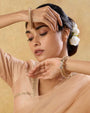 Gold Temple Bangle Set