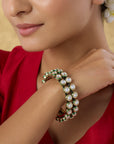 Nayraaj Kundan Polki Bangle Set