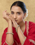 Nayraaj Kundan Polki Bangle Set