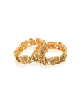 Gold Ganesha Temple Bangles