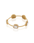 Gold Kundan Festive Bracelet