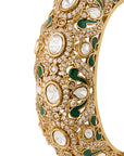 Kundan Polki Statement Bangle Bracelet